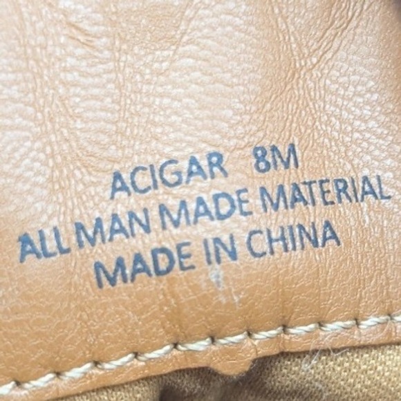 Andiamo Women's Tan Lace Up Chunky Heel Ankle Boots Size 8M - Picture 13 of 16